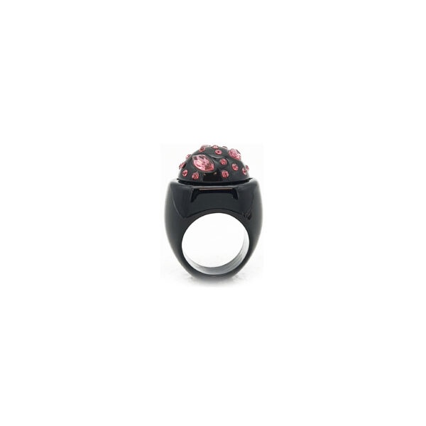 Anello acetate strass ALMALA - immagine 3