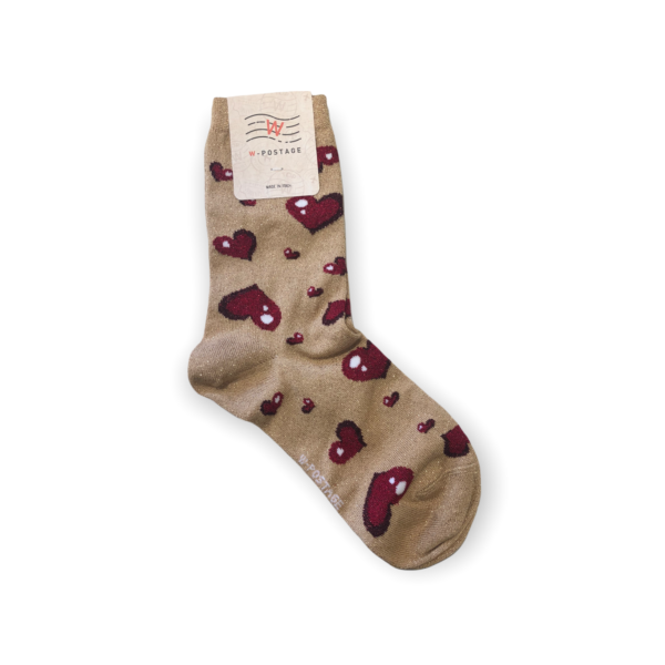 Calzini Cuori Lurex W-POSTAGE - immagine 2