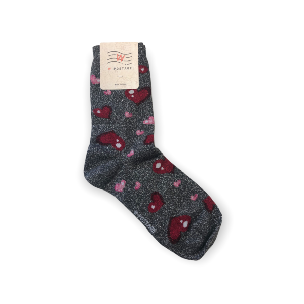 Calzini Cuori Lurex W-POSTAGE - immagine 3