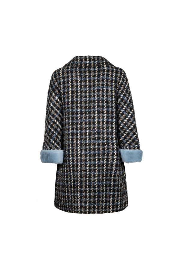 Cappotto pied de poule MOUCHE - immagine 3