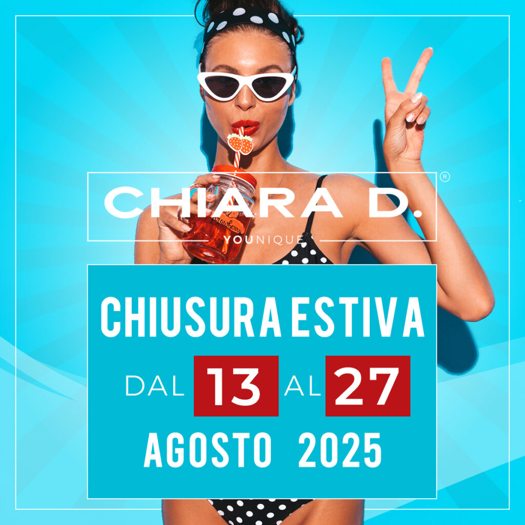 Chiusura Estiva 2025 - Pop -Up