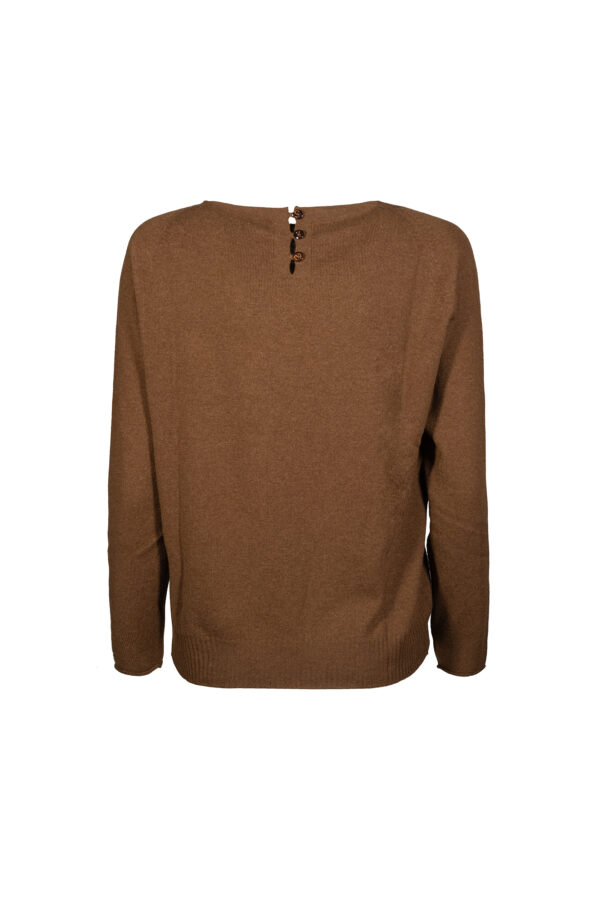 Maglia scollo marinara GRAN SASSO - immagine 2
