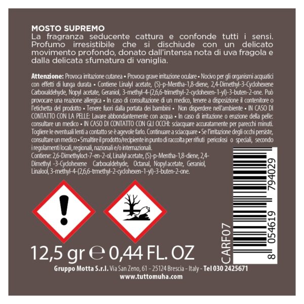 CAR FLOWER DIFFUSER Mosto Supremo MUHA' - immagine 2