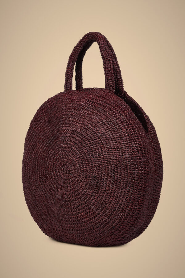 Borsa tote egg rafia LIVIANA CONTI - immagine 2