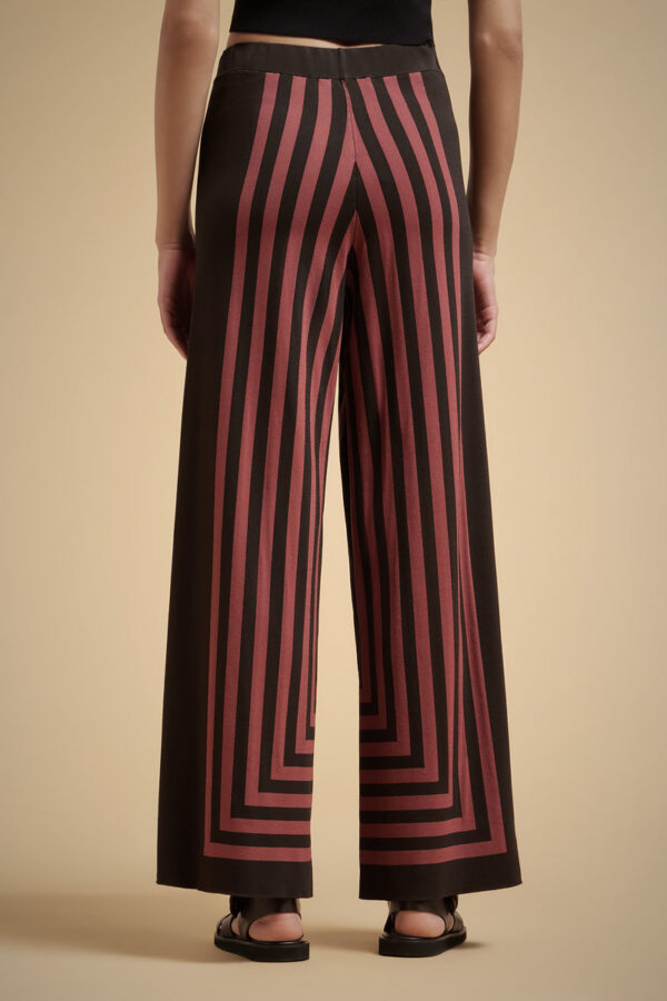 Pantalone righe LIVIANA CONTI - immagine 3