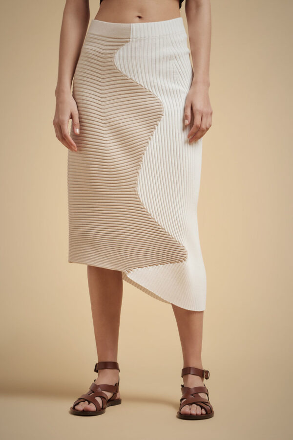 Gonna bicolor LIVIANA CONTI - immagine 2