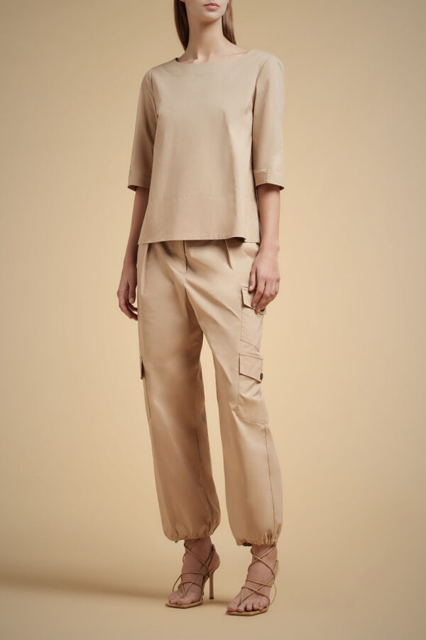 Blusa svasata LIVIANA CONTI - immagine 2
