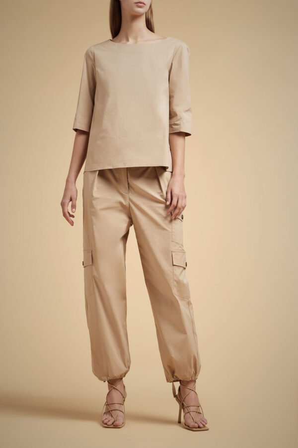 Blusa svasata LIVIANA CONTI - immagine 4