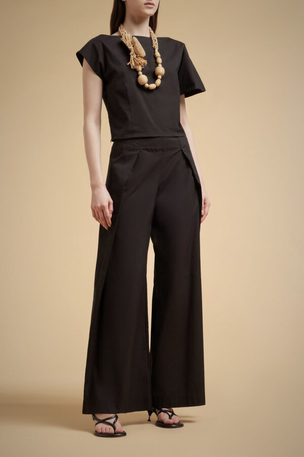 Pantalone pieghe LIVIANA CONTI - immagine 4