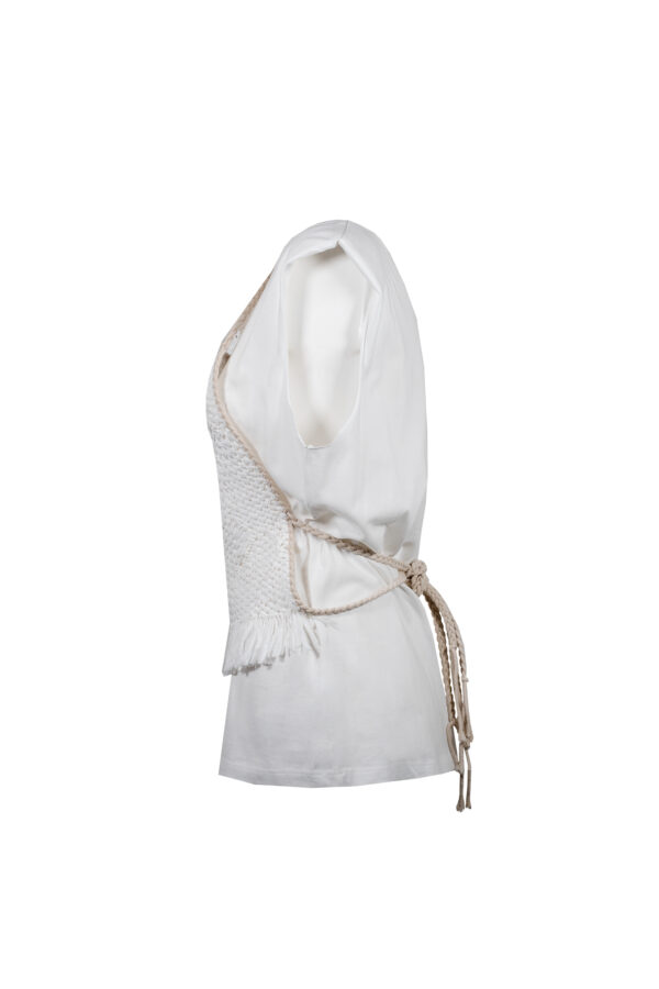 T-shirt raffia LIVIANA CONTI - immagine 2
