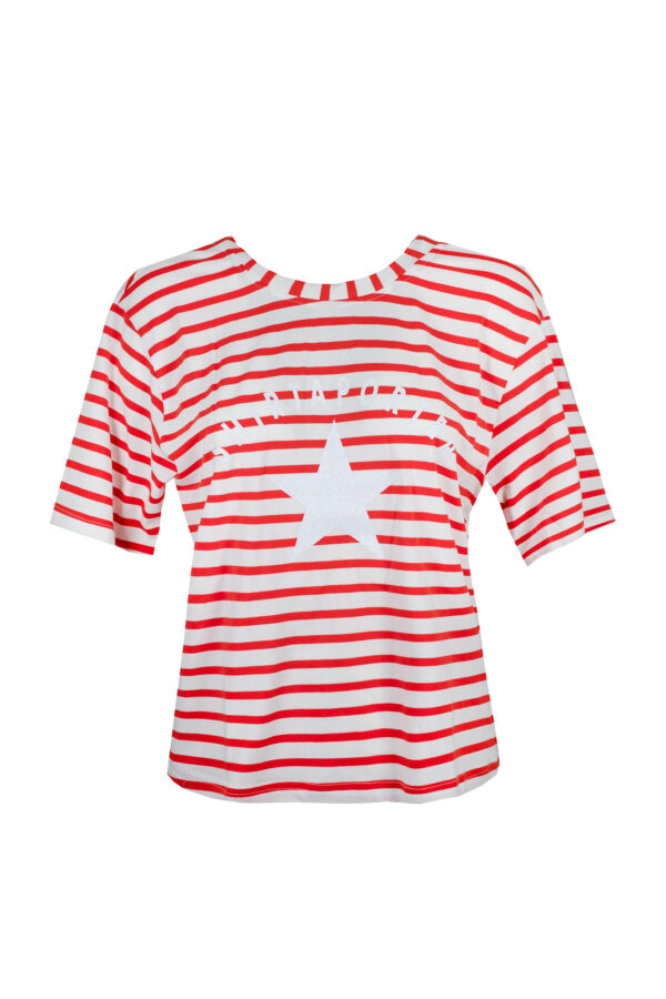 T-shirt righe Logo SHIRTAPORTER