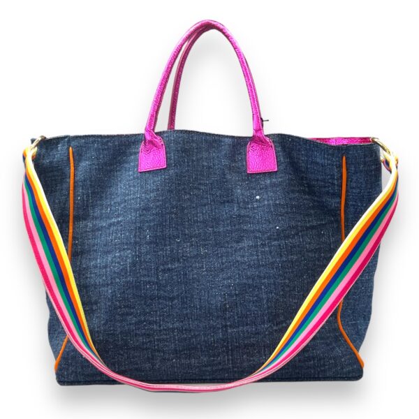 Borsa Denim Vibes FEMME ROUGE - immagine 4