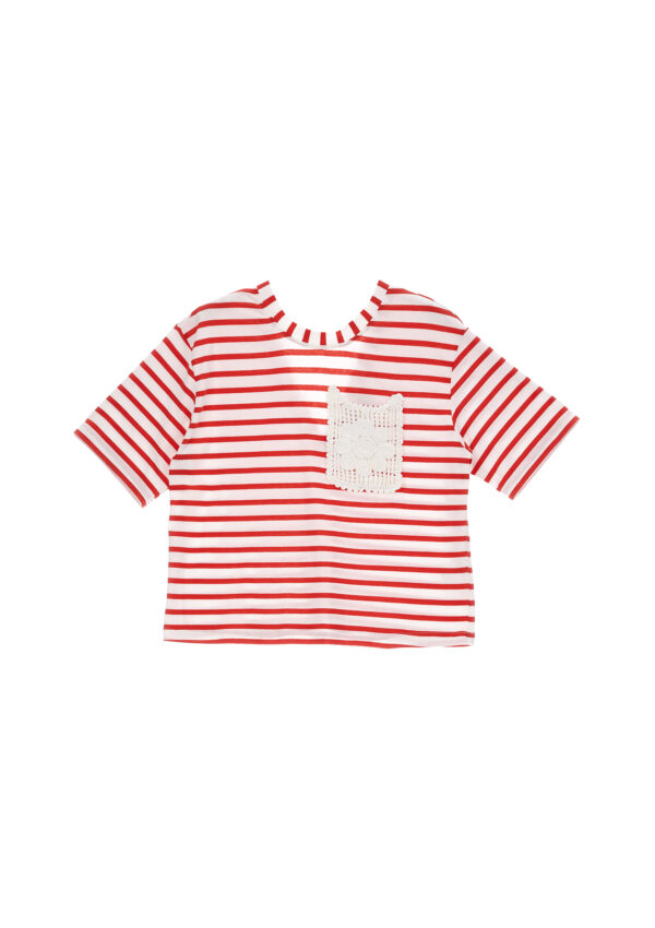 T-shirt righe logo SHIRTAPORTER