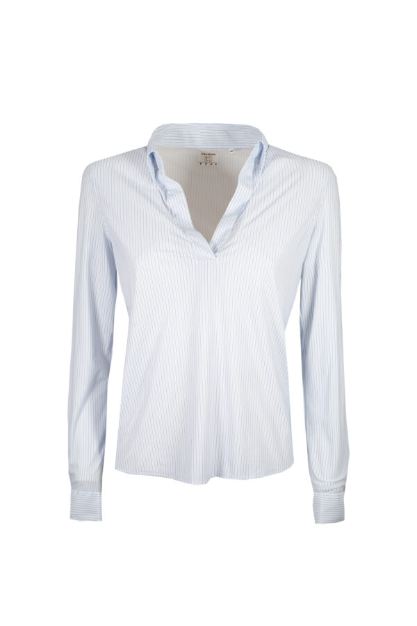 Camicia polo righe Skin Like CALIBAN