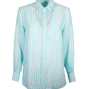 Camicia righe lino CALIBAN