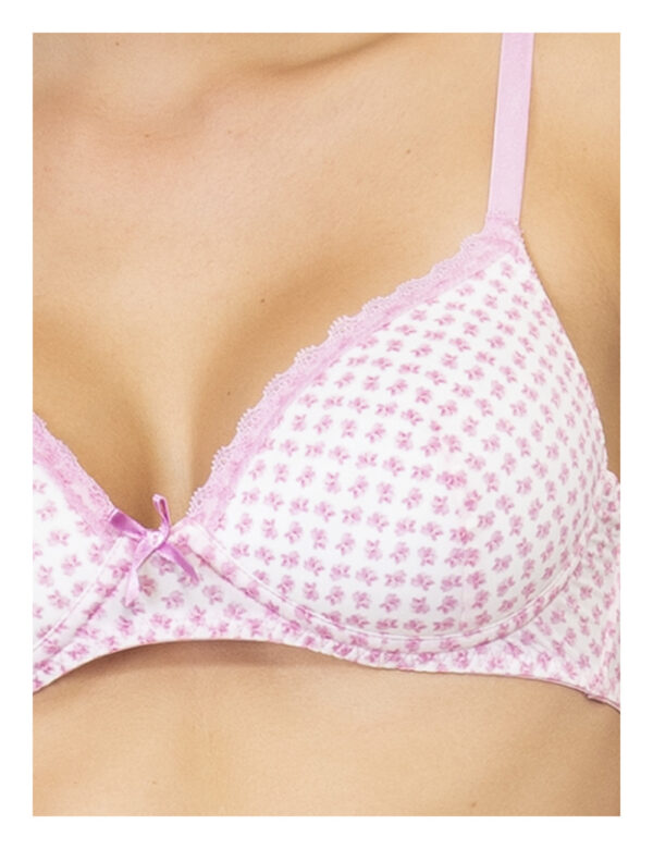 Reggiseno stampa fiori VERDISSIMA - immagine 3