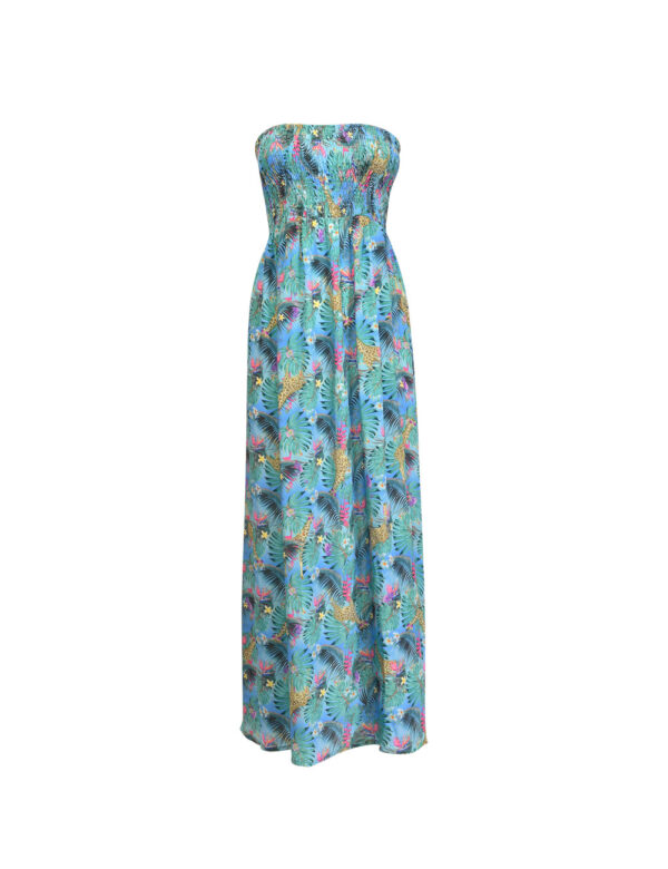 Abito smock new jungle VERDISSIMA - immagine 4
