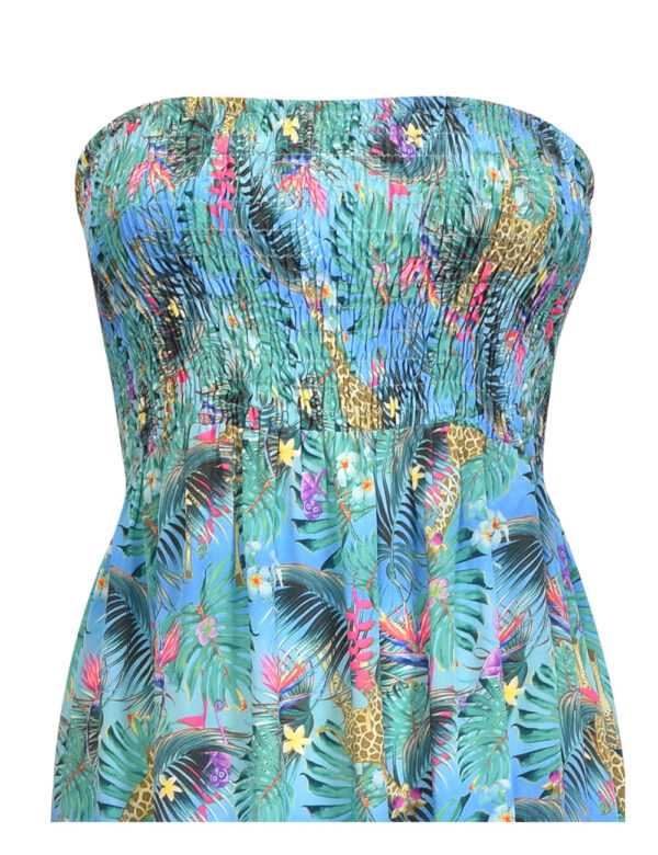 Abito smock new jungle VERDISSIMA - immagine 6