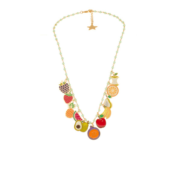 Collana Fruit Multicharms PRINCIPESSA GLAM - immagine 4