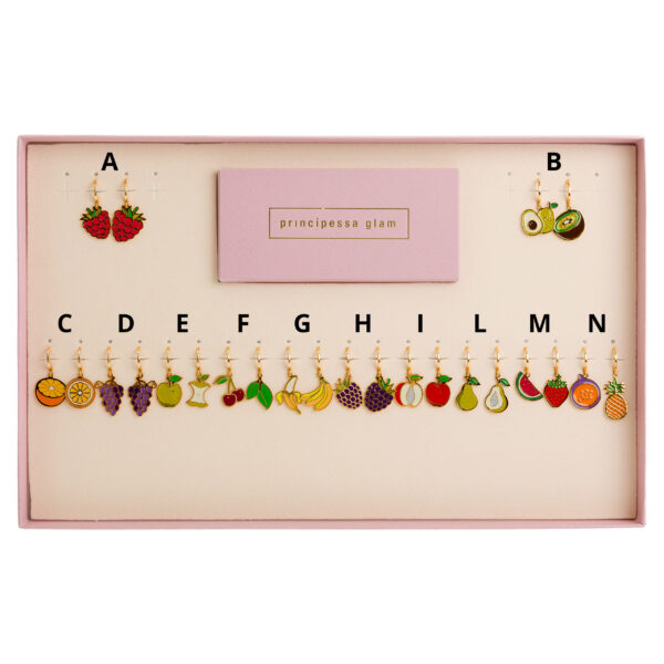 Orecchini Fruit Minihoops PRINCIPESSA GLAM