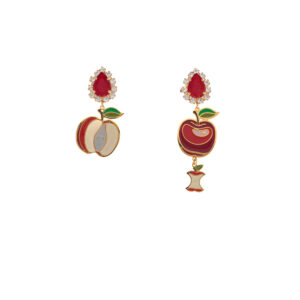 Orecchini Fruit Apple PRINCIPESSA GLAM