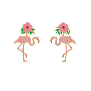 Orecchini Savana Flamingo PRINCIPESSA GLAM