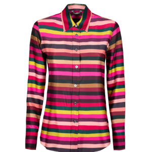 Camicia righe multicolor CALIBAN