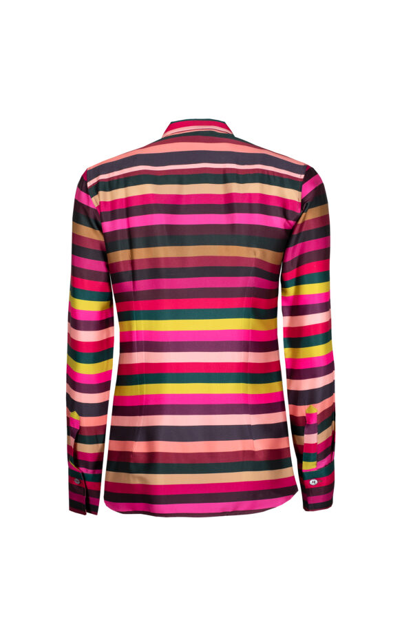 Camicia righe multicolor CALIBAN - immagine 3