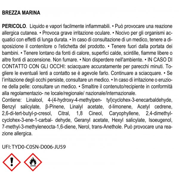 FLOWER DIFFUSER Brezza Marina 60ml MUHA' - immagine 3