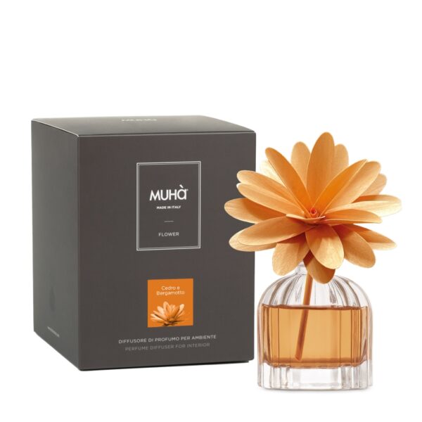 FLOWER DIFFUSER Cedro Bergamotto 60ml MUHA' - immagine 2