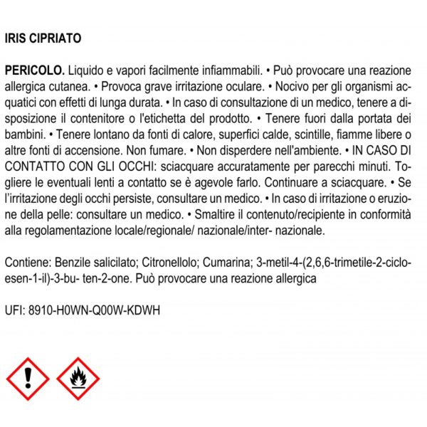 FLOWER DIFFUSER Iris Cipriato 60ml MUHA' - immagine 3