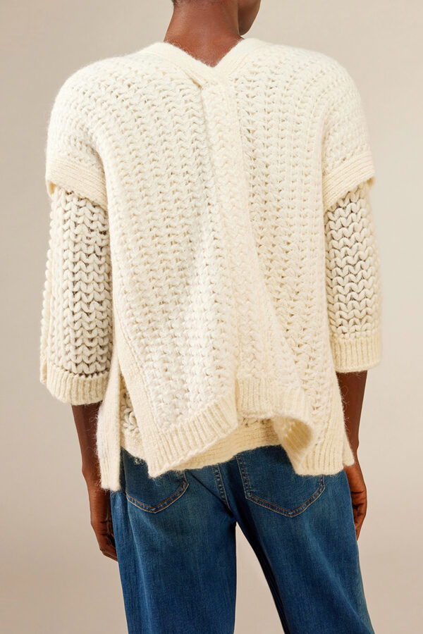 Cardigan vis a vis LIVIANA CONTI - immagine 2