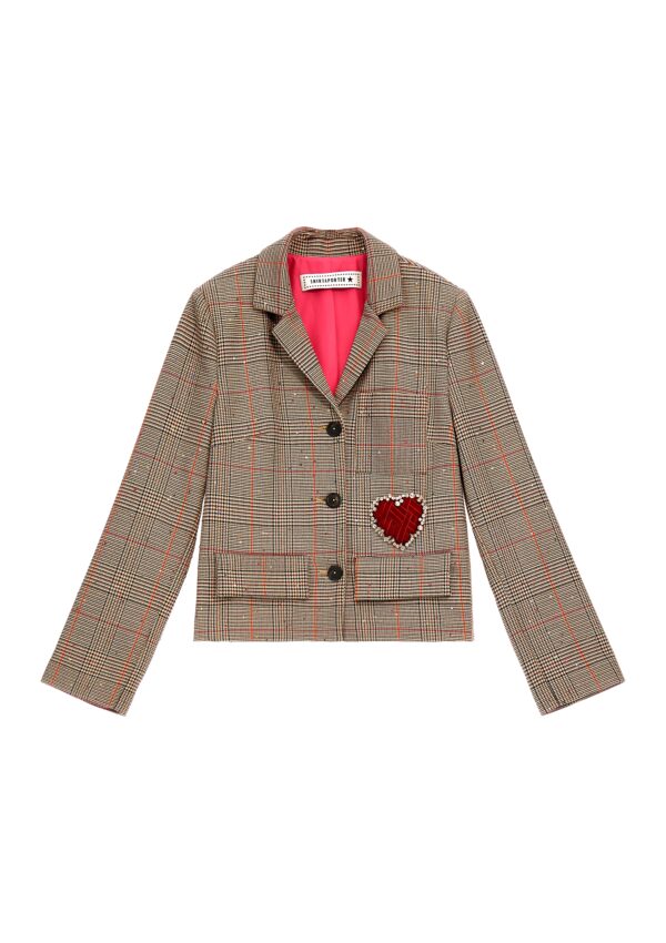 Blazer Principe di Galles SHIRTAPORTER - immagine 2