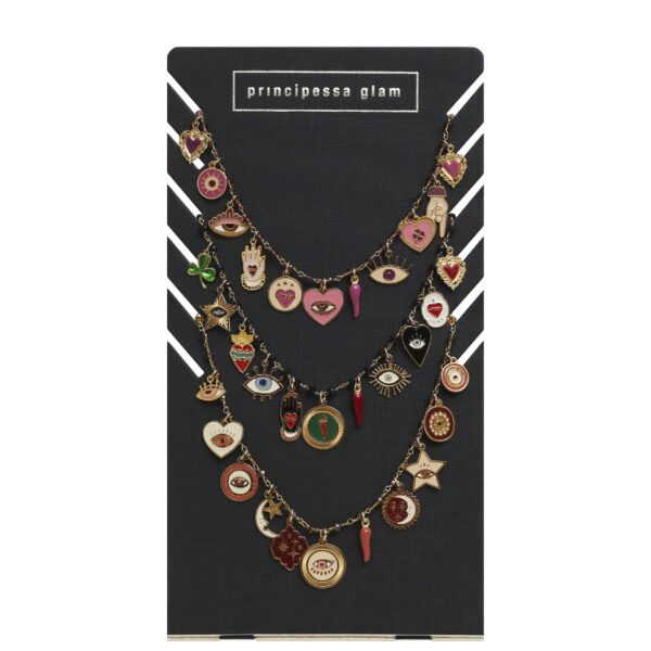 Collana Magic Multicharms PRINCIPESSA GLAM - immagine 2
