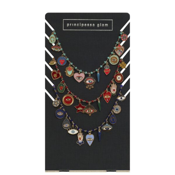 Collana Magic Multicharms PRINCIPESSA GLAM - immagine 3