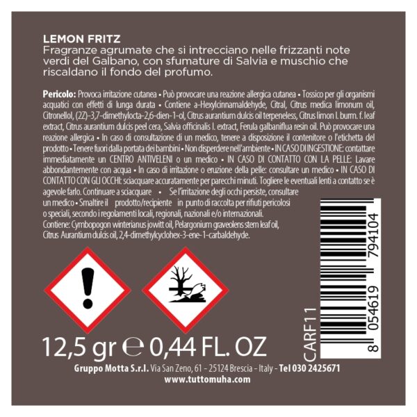 CAR FLOWER DIFFUSER Lemon Fritz MUHA' - immagine 3