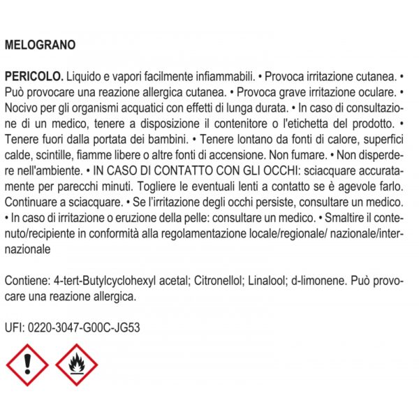 FLOWER DIFFUSER Melograno 60ml MUHA' - immagine 3