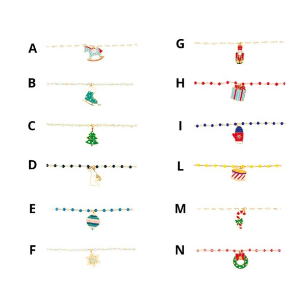 Bracciale Funny Christmas PRINCIPESSA GLAM - immagine 2