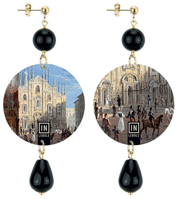 Orecchini The Circle Classico LEBOLE MAISON - immagine 2