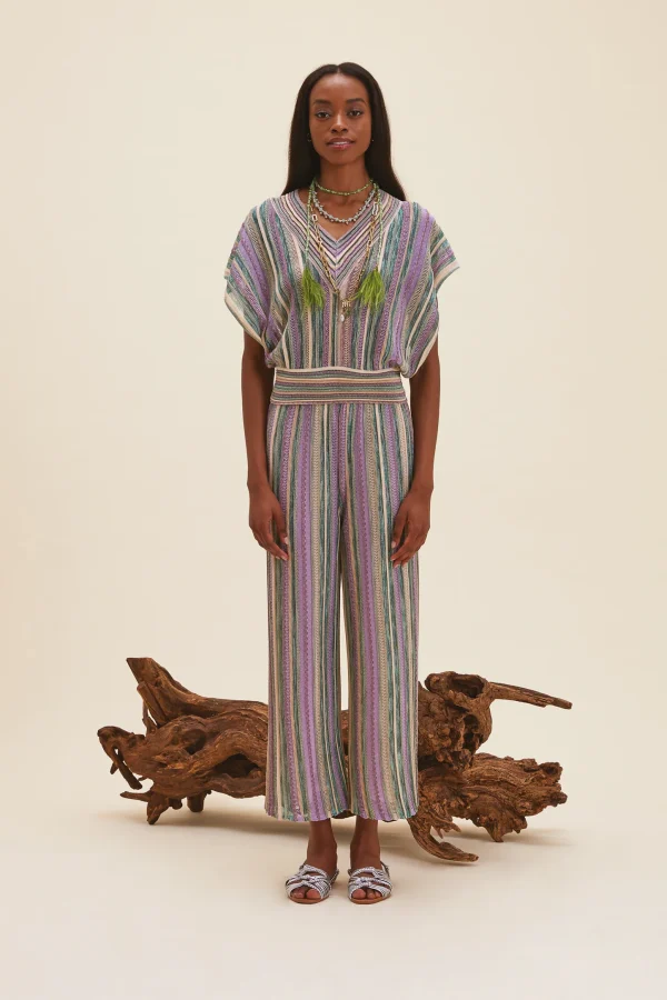 Pantaloni in maglia Yal NENETTE - immagine 2