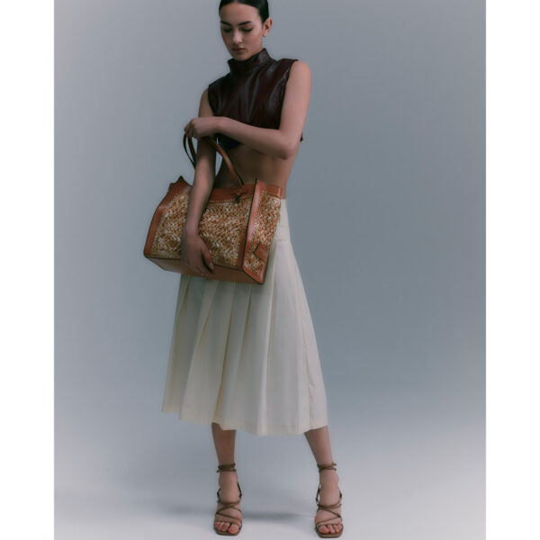 Borsa Marcella Rafia GIANNI CHIARINI - immagine 6
