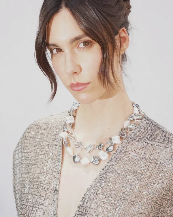 Girocollo Pearl Metal ALMALA - immagine 7