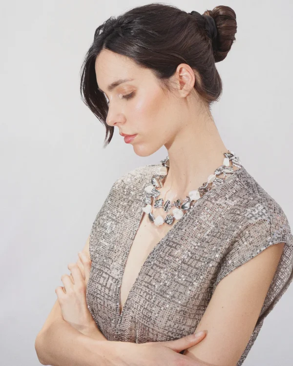 Girocollo Pearl Metal ALMALA - immagine 9