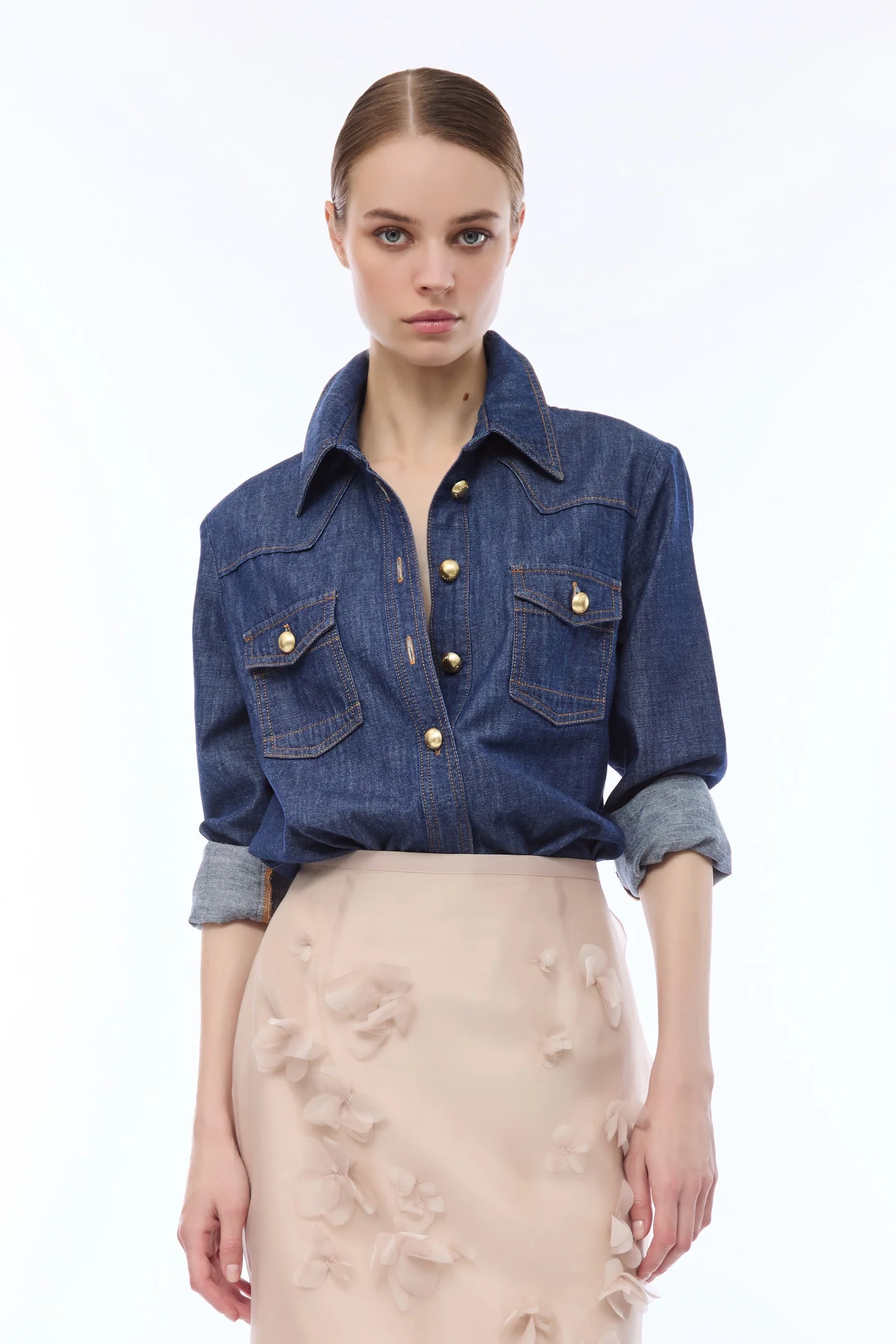 Camicia Denim Sirmione NENETTE - immagine 2