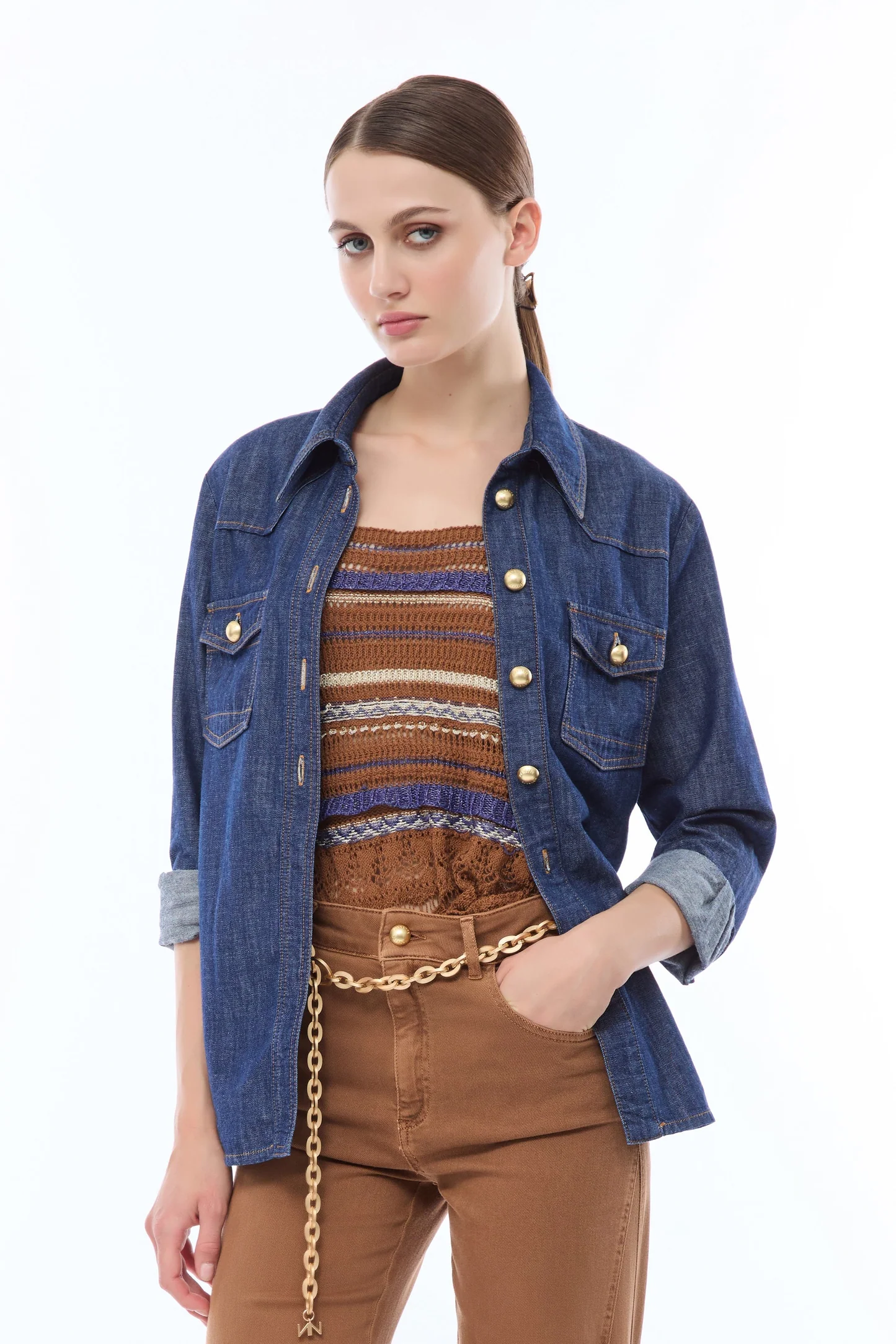 Camicia Denim Sirmione NENETTE - immagine 5