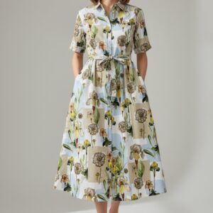 Chemisier Fantasia Floreale CALIBAN