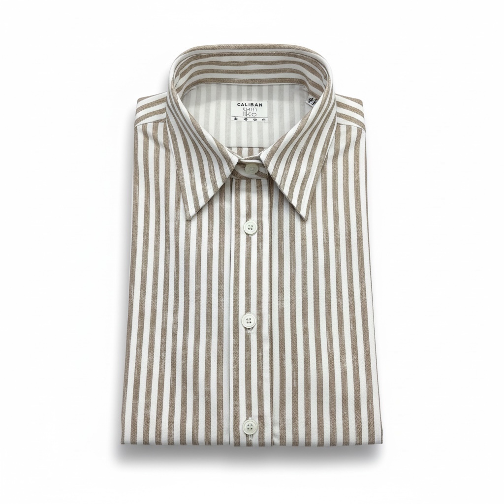 Camicia Skin Like Righe CALIBAN - immagine 8