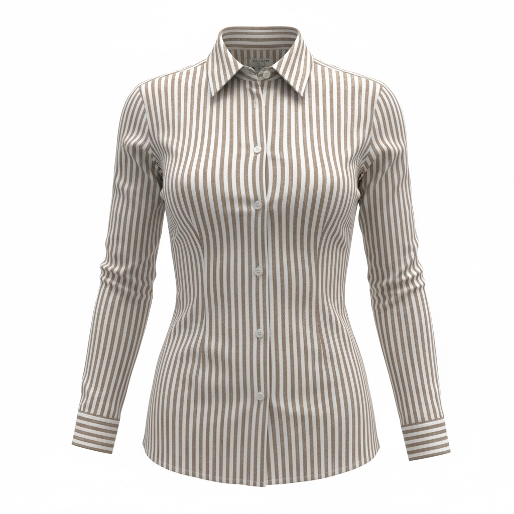 Camicia Skin Like Righe CALIBAN - immagine 7