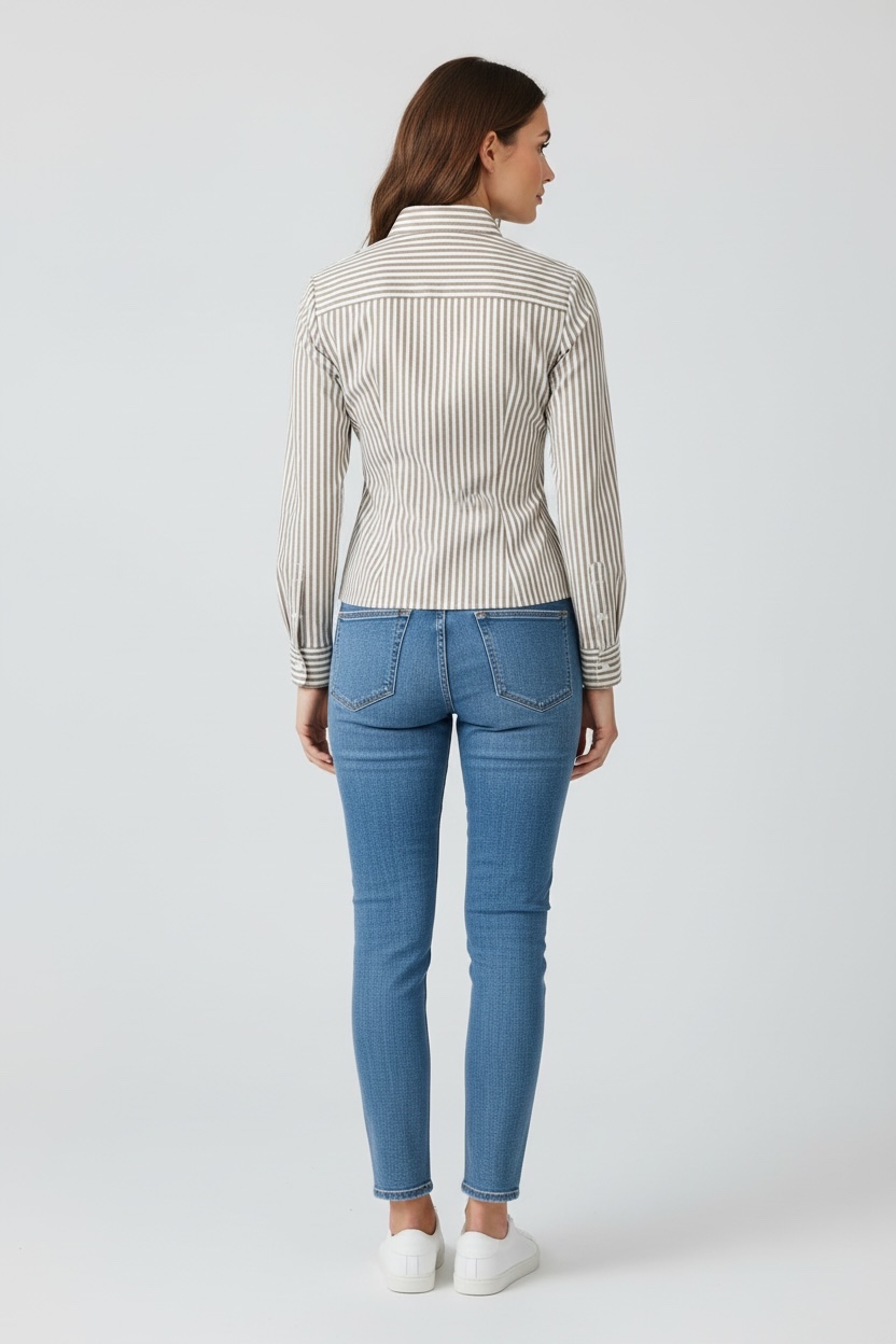 Camicia Skin Like Righe CALIBAN - immagine 6