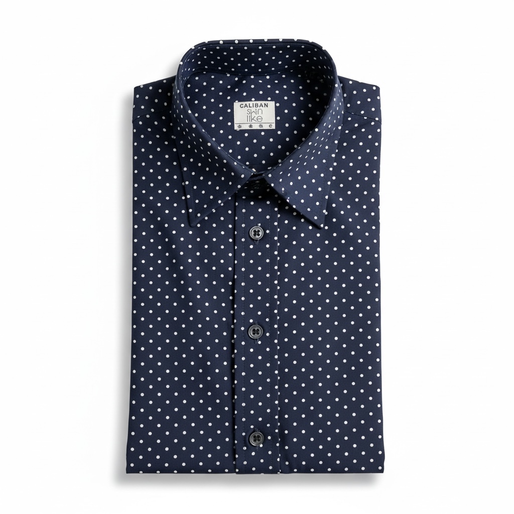 Camicia Pois Skin LIke CALIBAN - immagine 4